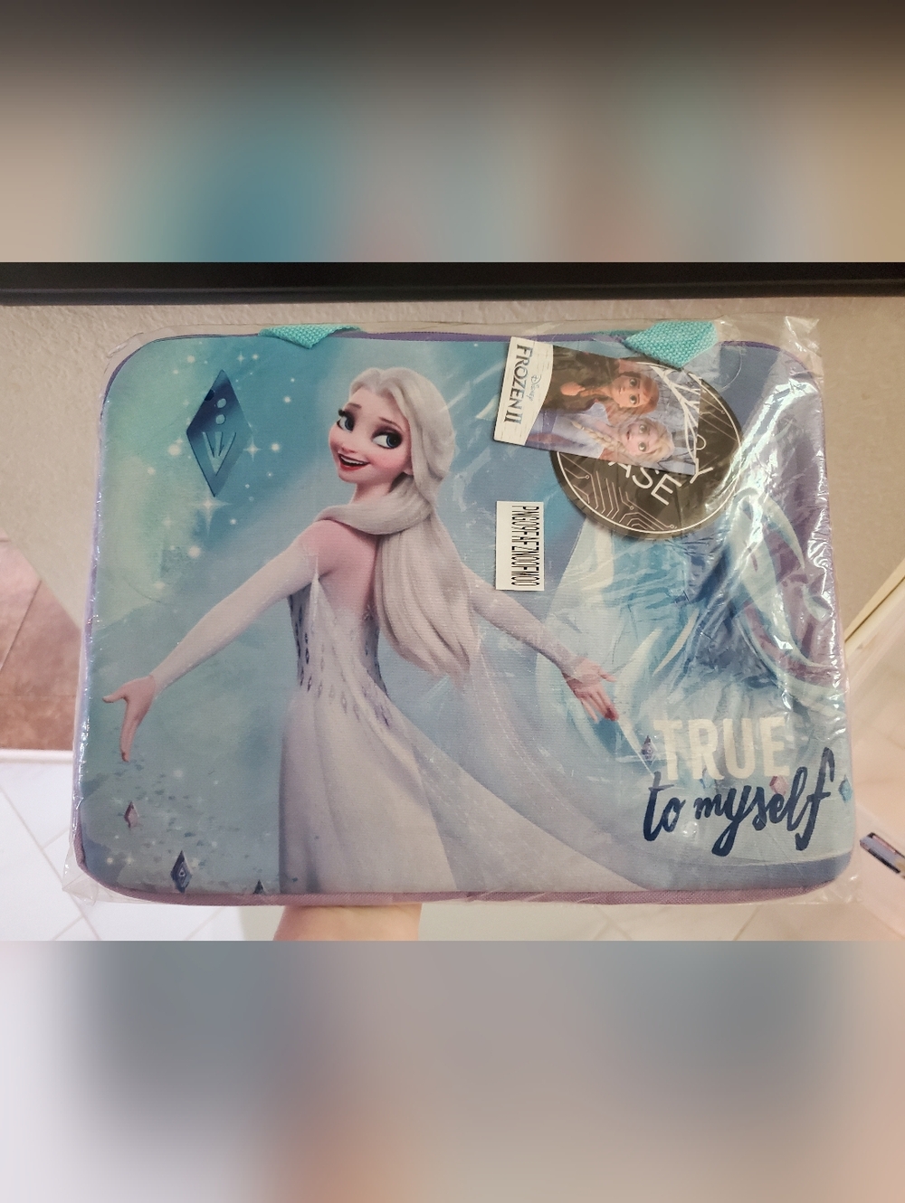 Disney Frozen II Elsa Tablet Case in Ice Blue